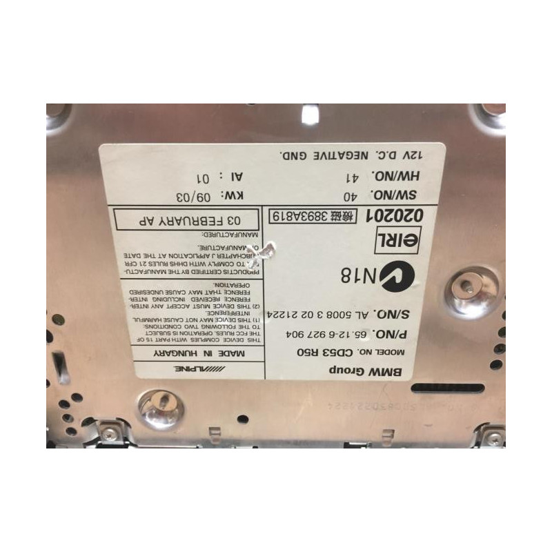 Autoradio d'origine MINI MINI 1 R50/R53 PHASE 1 d’occasion