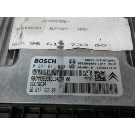 Calculateur moteur CITROEN C4 d’occasion