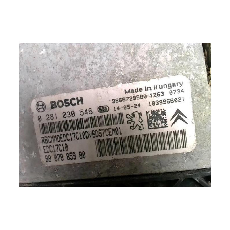 Calculateur moteur PEUGEOT EXPERT 2 d’occasion