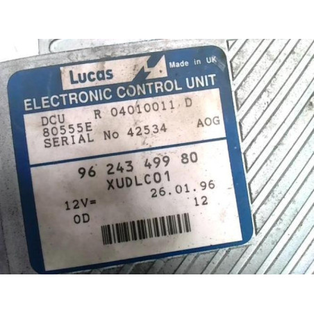 Calculateur moteur CITROEN XANTIA PHASE 1 d’occasion