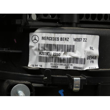 Bloc chauffage MERCEDES CLASSE E 207 PHASE 1 CABRIOLET d’occasion
