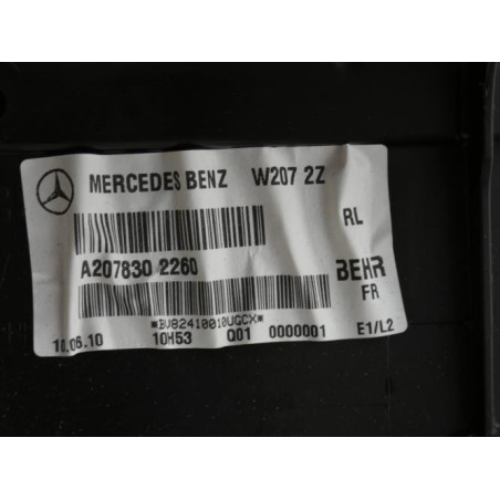Bloc chauffage MERCEDES CLASSE E 207 PHASE 1 CABRIOLET d’occasion