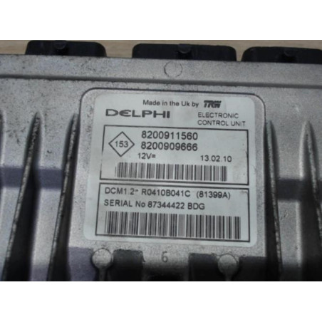 Calculateur moteur RENAULT CLIO 3 PHASE 2 BREAK d’occasion