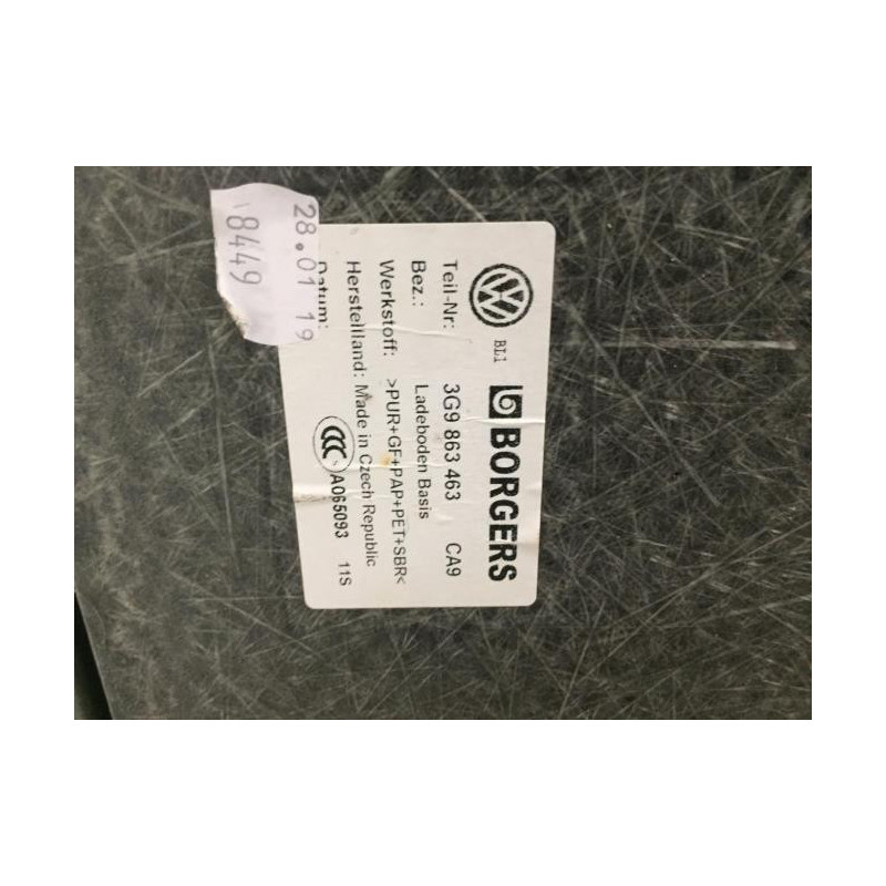 Tapis de sol VOLKSWAGEN PASSAT 7 PHASE 1 BREAK d’occasion