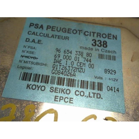 Calculateur CITROEN C3 1 PHASE 2 d’occasion