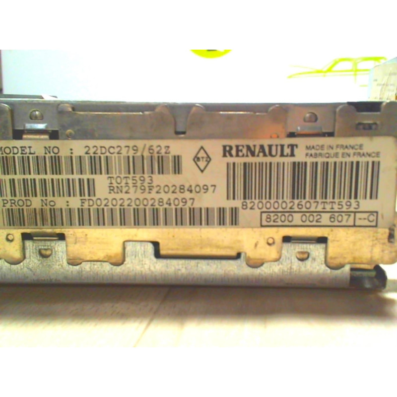 Autoradio d'origine RENAULT LAGUNA 2 PHASE 1 d’occasion