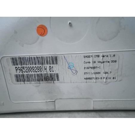 Compteur CITROEN C3 1 PHASE 1 d’occasion