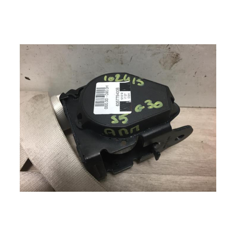 Ceinture arriere centrale BMW SERIE 5 G30/F90 PHASE 2 d’occasion