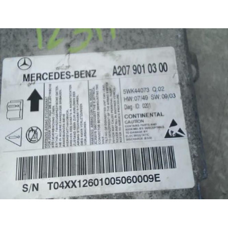 Boitier air bag MERCEDES CLASSE E 207 PHASE 1 CABRIOLET d’occasion