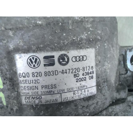 Compresseur clim VOLKSWAGEN POLO 4 PHASE 1 d’occasion
