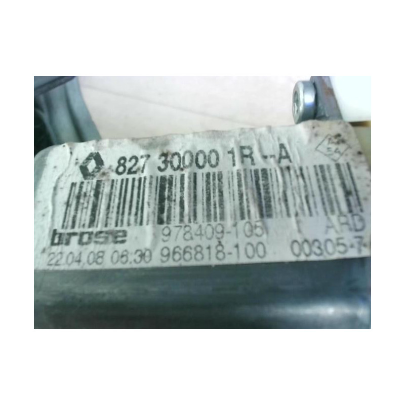 Leve vitre electrique arriere droit RENAULT LAGUNA 3 PHASE 1 d’occasion
