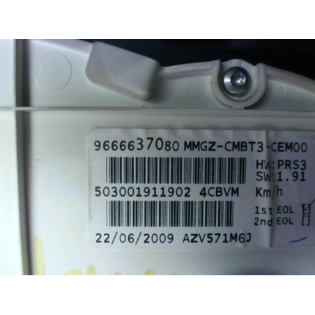 Compteur PEUGEOT 206+ d’occasion