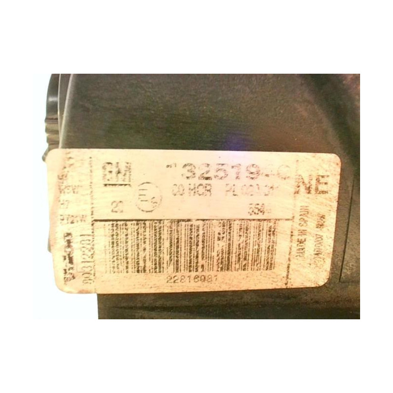 Optique avant principal droit (feux)(phare) OPEL VECTRA C PHASE 2 d’occasion