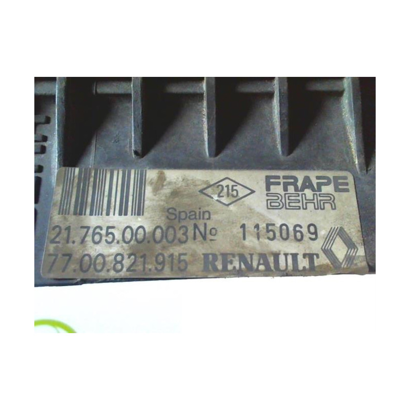 Radiateur eau RENAULT LAGUNA 1 PHASE 1 d’occasion