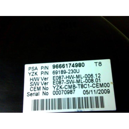 Compteur PEUGEOT 5008 1 PHASE 1 d’occasion