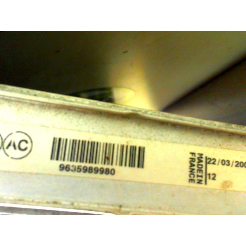 Radiateur eau PEUGEOT 406 PHASE 2 d’occasion