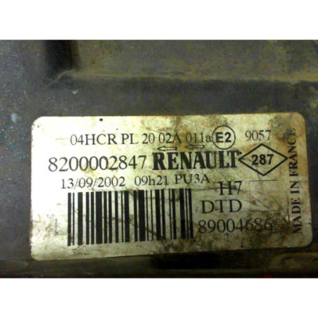 Optique avant principal droit (feux)(phare) RENAULT LAGUNA 2 PHASE 2 d’occasion