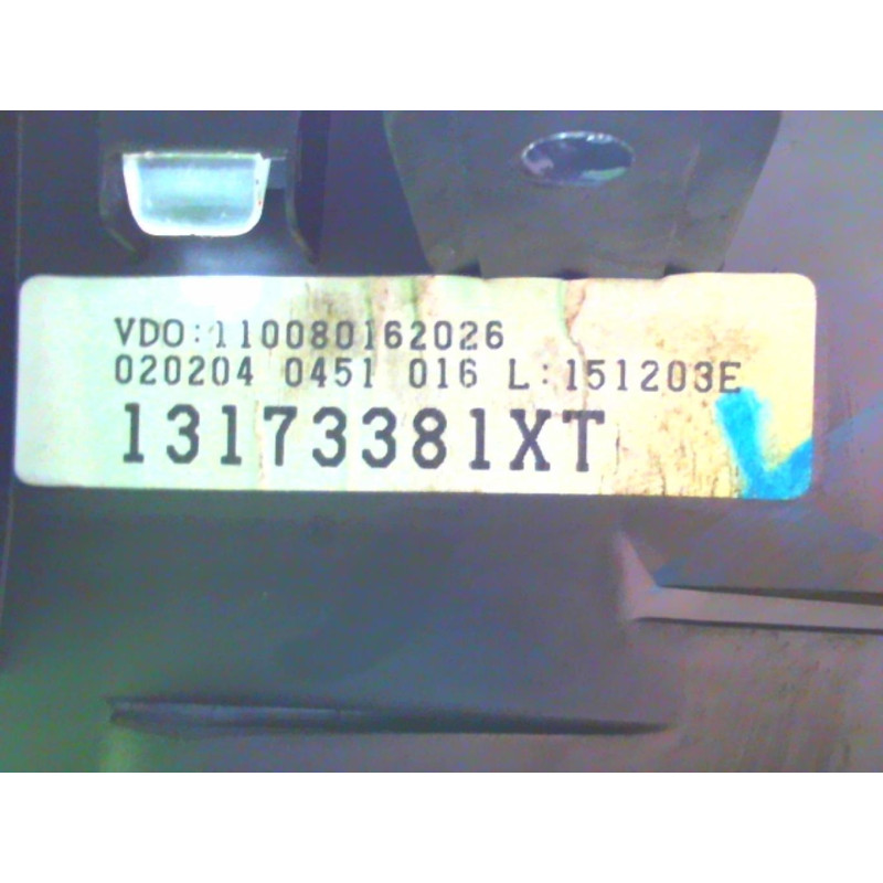 Compteur OPEL MERIVA A PHASE 1 d’occasion
