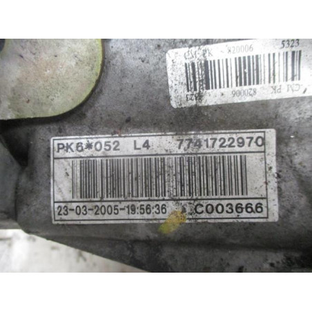 Boite de vitesses RENAULT LAGUNA 2 PHASE 2 d’occasion