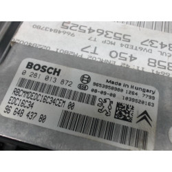 Calculateur moteur PEUGEOT 308 SW PHASE 1 d’occasion
