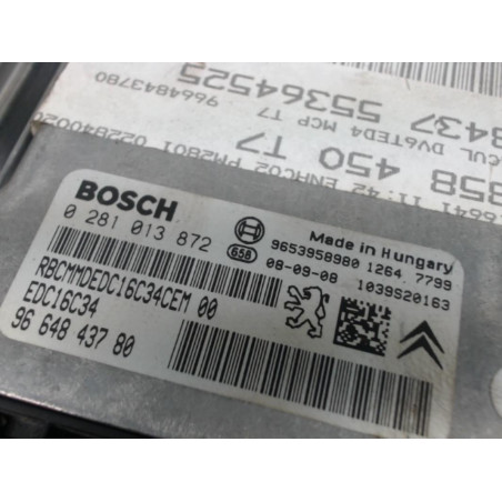 Calculateur moteur PEUGEOT 308 SW PHASE 1 d’occasion