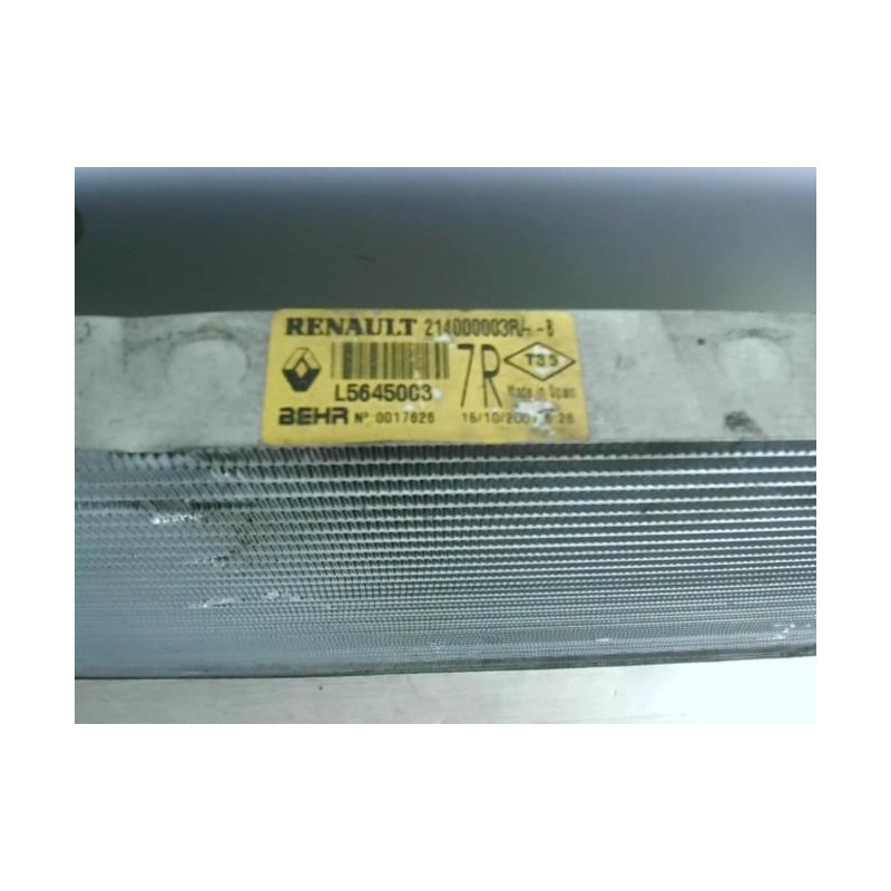 Radiateur eau RENAULT LAGUNA 3 PHASE 1 d’occasion