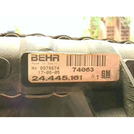 Radiateur eau OPEL TIGRA 2 TWINTOP CABRIOLET d’occasion