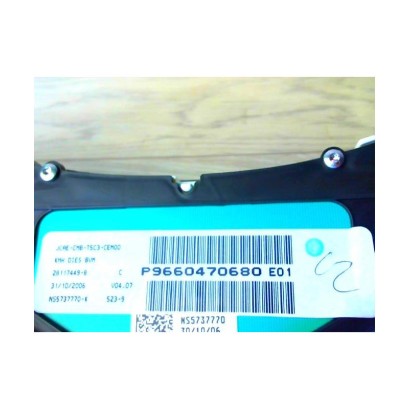 Compteur PEUGEOT 307 PHASE 2 d’occasion