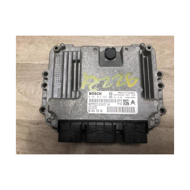 Calculateur moteur CITROEN C3 1 PHASE 2 d’occasion