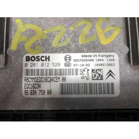 Calculateur moteur CITROEN C3 1 PHASE 2 d’occasion