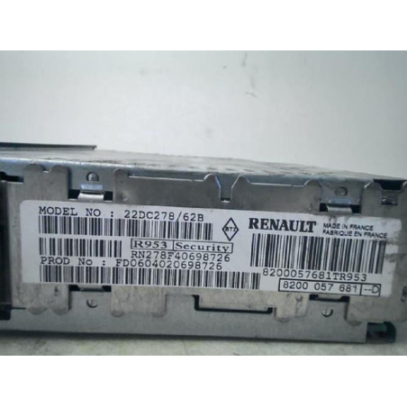 Autoradio d'origine RENAULT CLIO 2 PHASE 2 d’occasion