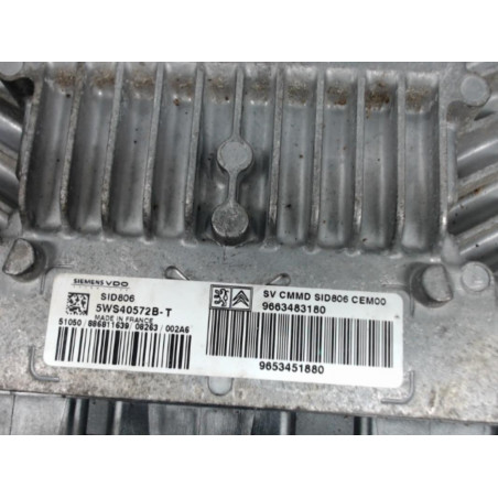Calculateur moteur CITROEN C2 PHASE 2 d’occasion
