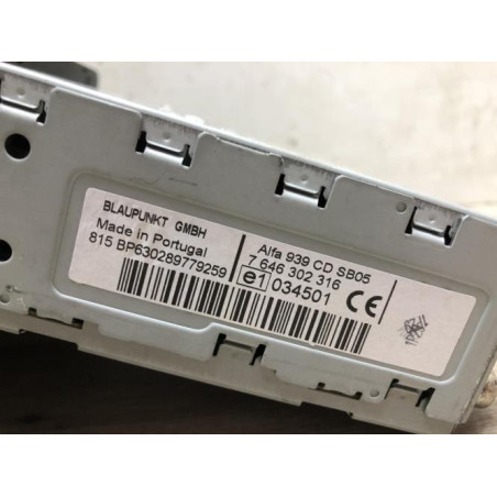 Autoradio d'origine ALFA ROMEO 159 d’occasion