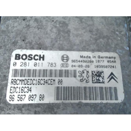 Calculateur PEUGEOT 308 1 PHASE 1 d’occasion