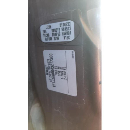 Capot RENAULT SCENIC 3 PHASE 1 d’occasion