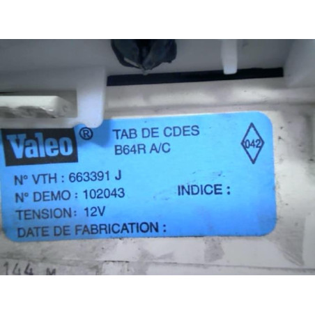 Commande chauffage RENAULT MEGANE 1 PHASE 2 d’occasion