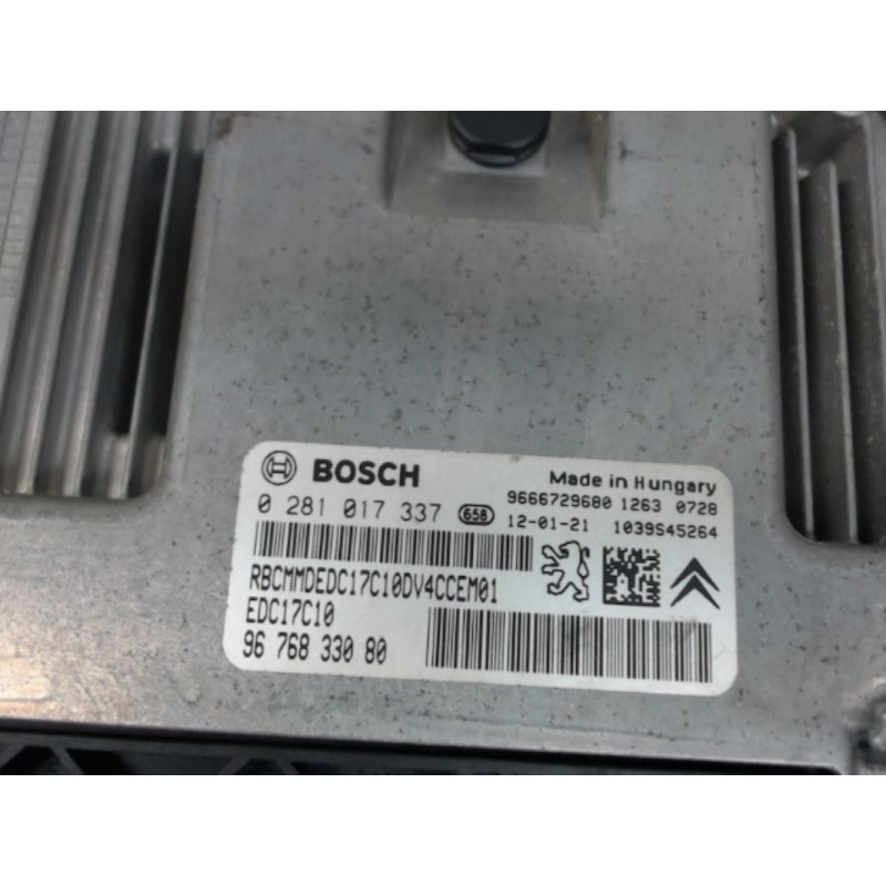 Calculateur moteur CITROEN C3 II PHASE 1 d’occasion