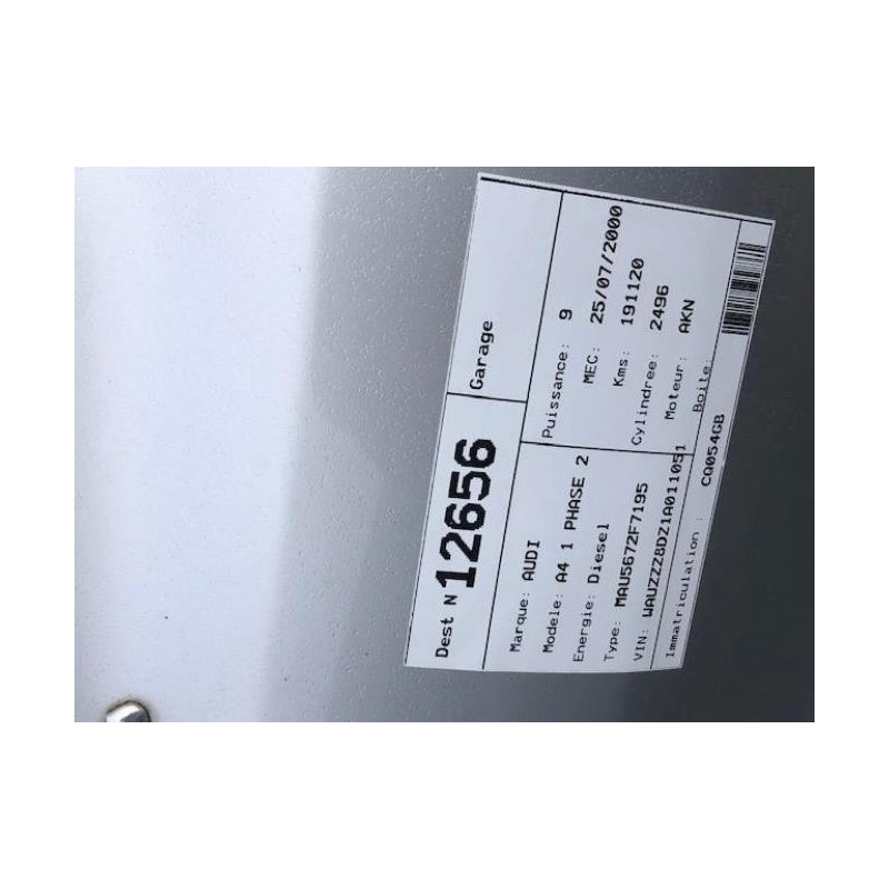 Boite de vitesses AUDI A4 1 PHASE 2 d’occasion