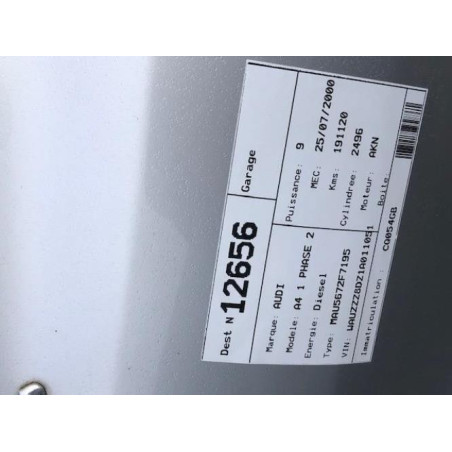 Boite de vitesses AUDI A4 1 PHASE 2 d’occasion