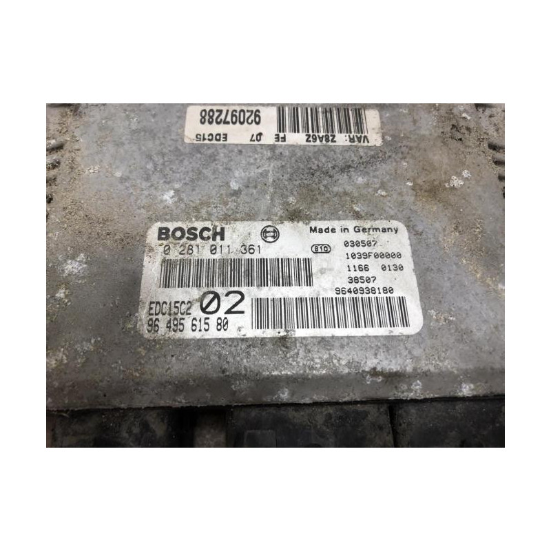Calculateur moteur PEUGEOT 607 PHASE 1 d’occasion