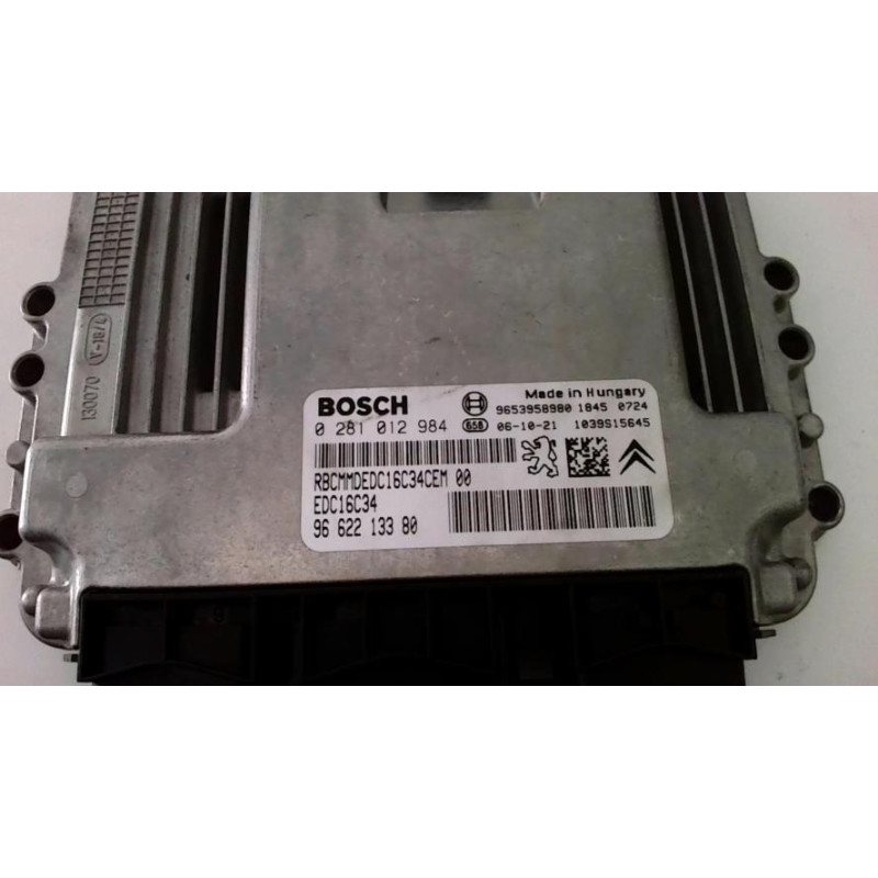 Calculateur moteur PEUGEOT 407 PHASE 1 d’occasion