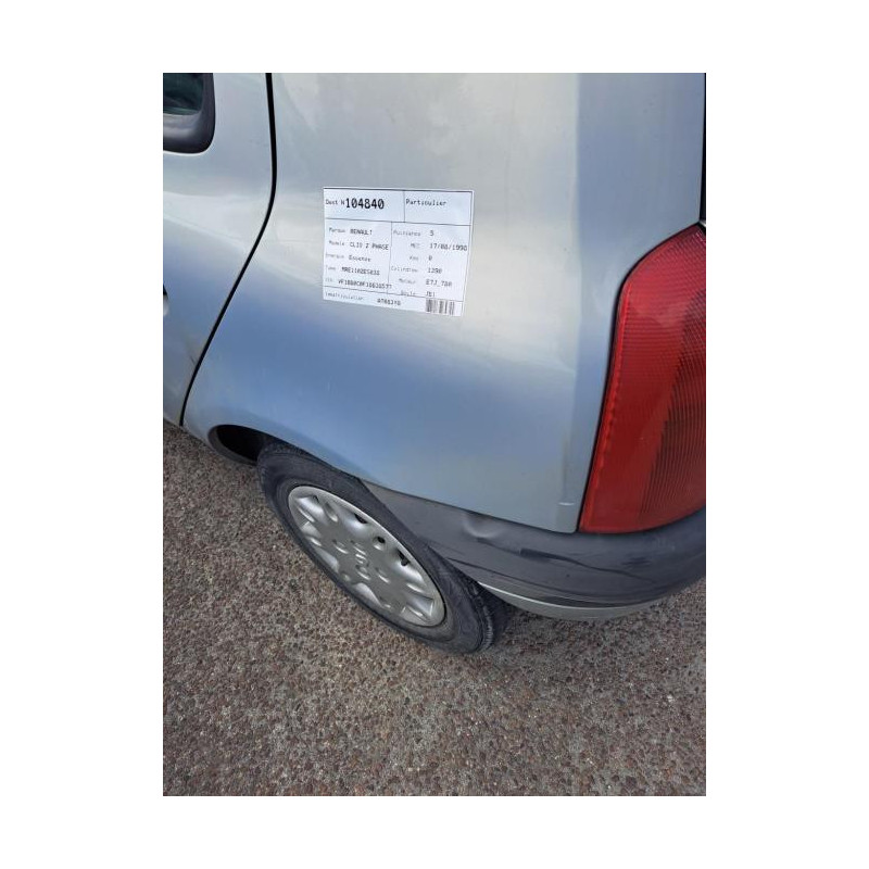 Radiateur eau RENAULT CLIO 2 PHASE 1 d’occasion