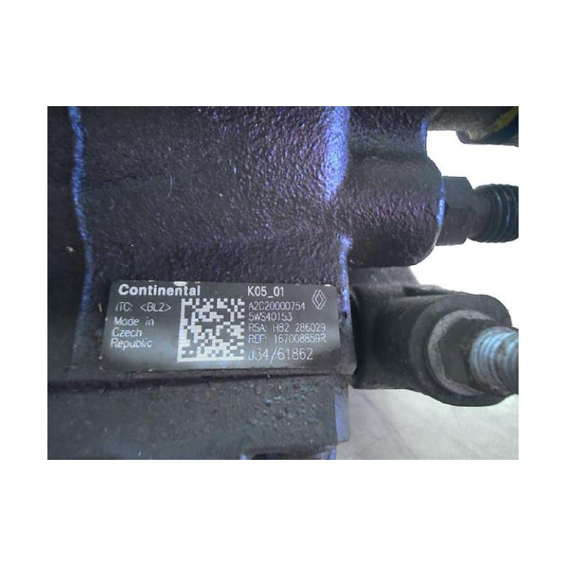 Pompe à injection RENAULT MEGANE 3 PHASE 1 BREAK d’occasion
