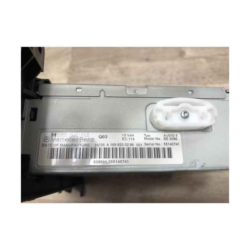 Autoradio d'origine MERCEDES CLASSE B 245 PHASE 1 d’occasion
