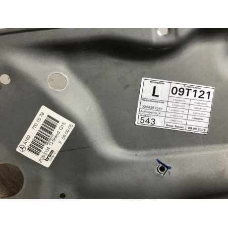 Mecanisme de leve vitre electrique arriere gauche MERCEDES CLASSE B 245 PHASE 1 d’occasion