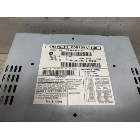 Autoradio d'origine CHRYSLER 300C PHASE 1 BREAK d’occasion