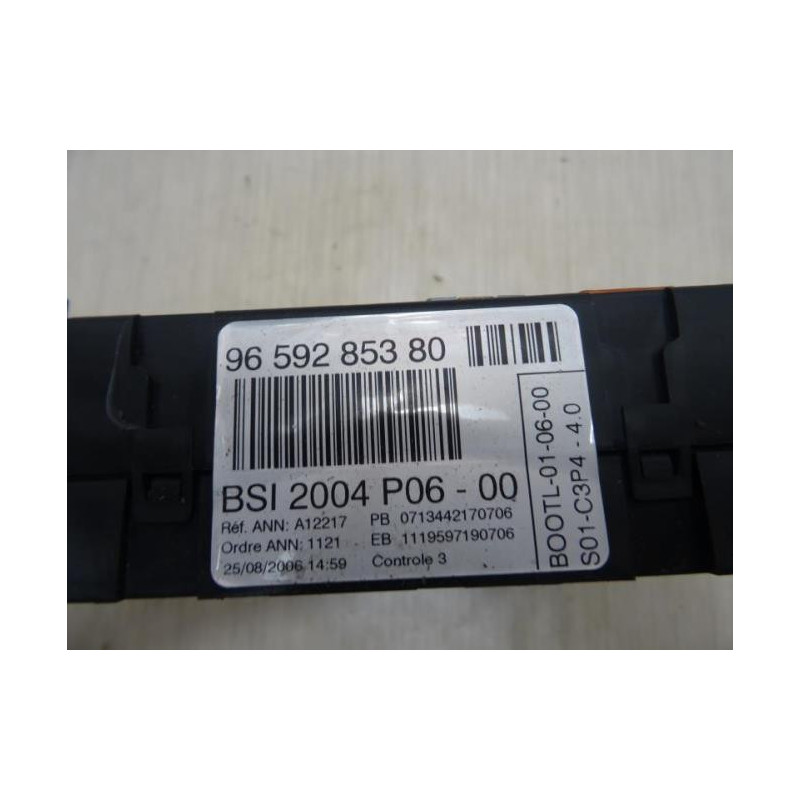 Boitier BSI CITROEN C3 1 PHASE 2 d’occasion