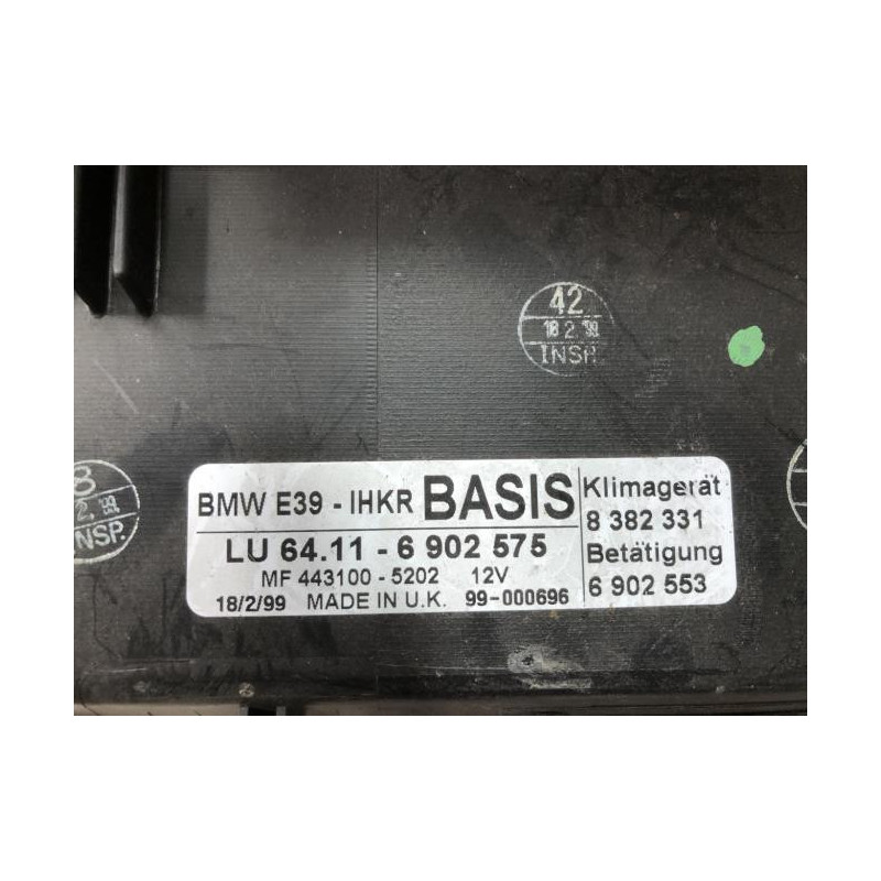 Bloc chauffage BMW SERIE 5 E39 PHASE 1 d’occasion