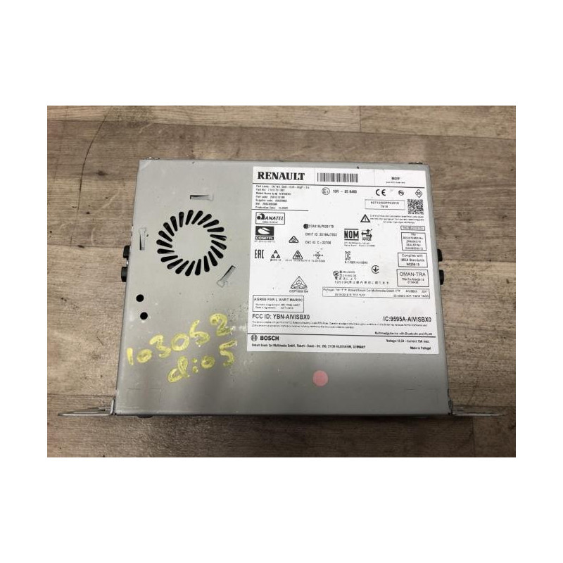 Autoradio d'origine RENAULT CLIO 5 d’occasion