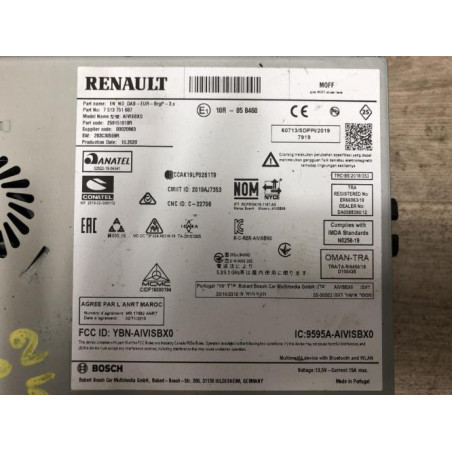 Autoradio d'origine RENAULT CLIO 5 d’occasion